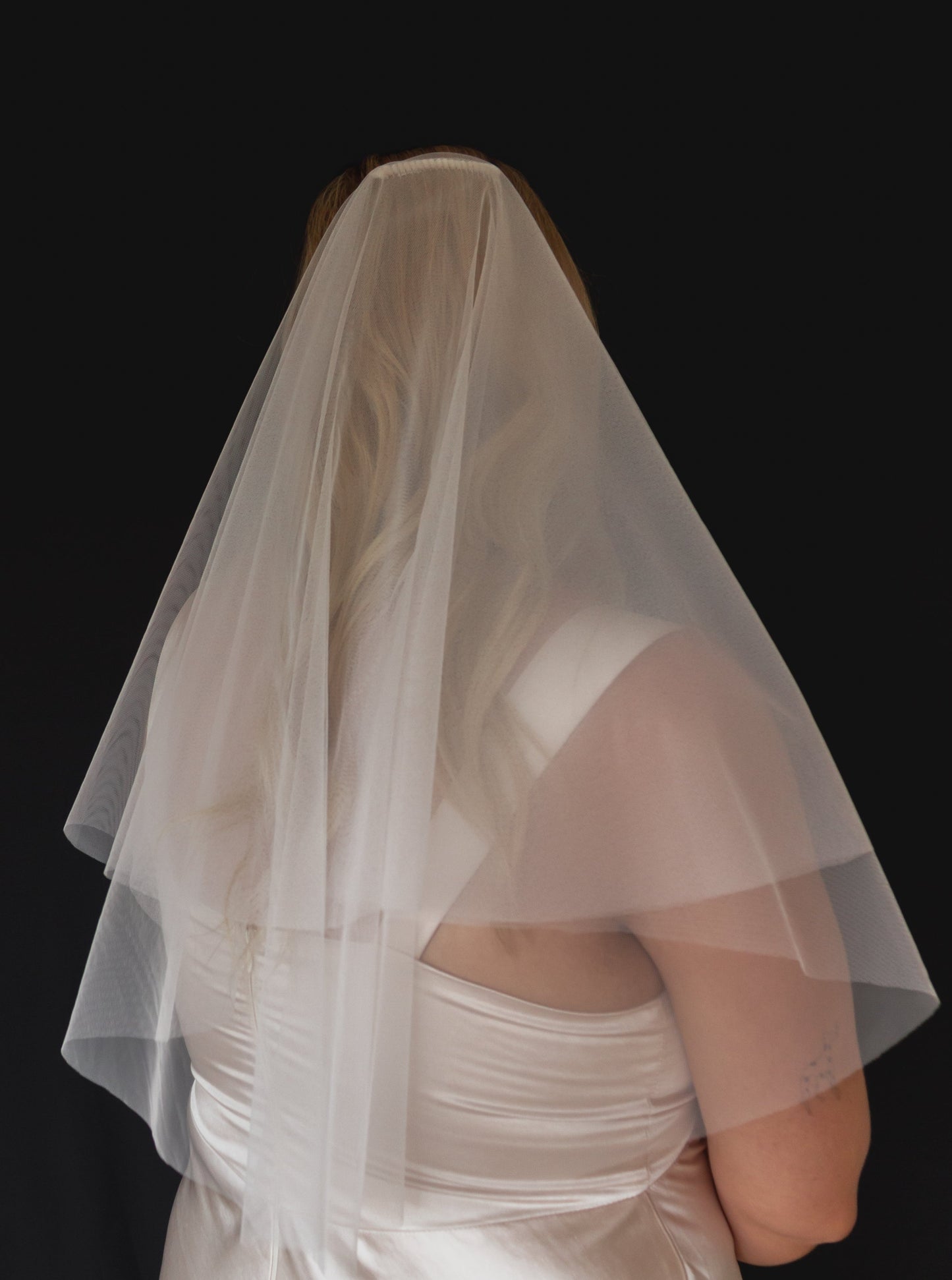 The JAYD | Medium Tiered Drop Veil